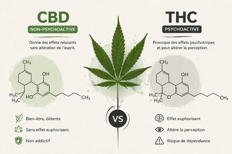 Le CBD est-il addictif ? CBD, dpendance et diffrence avec le THC | Marie  Jeanne CBD