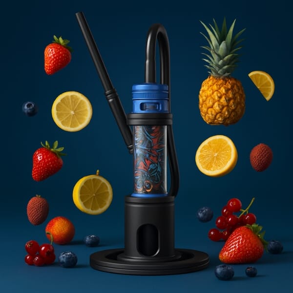 Chicha Club universe: Aspire Magnum and CBD e-shisha lounge ambience