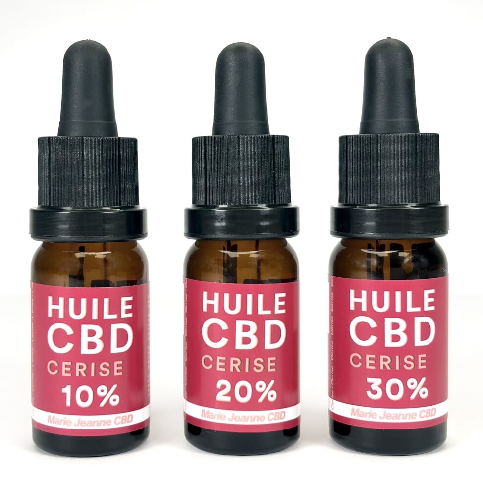 Cherry CBD Oil THC-Free | 10%, 20%, 30%