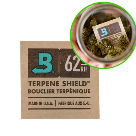 sachet humide pour fleur de cbd