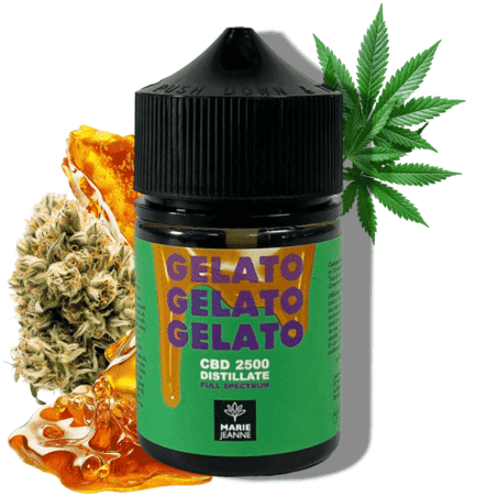 E-liquide Gelato - 50ml - CBD Distillate Fullspectrum
