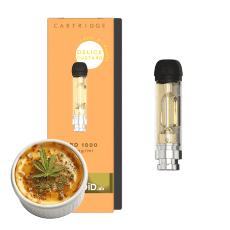 Cartridge CBD 1000 - Delice Custard - Creme Gourmande