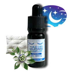 Huile CBD sommeil melatonine