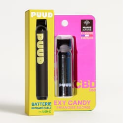 PUUD Sexy Candy - 600 Puffs CBD 500 réutilisable