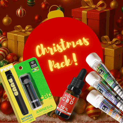 Christmas Pack : Puff, oil and rolls cbd