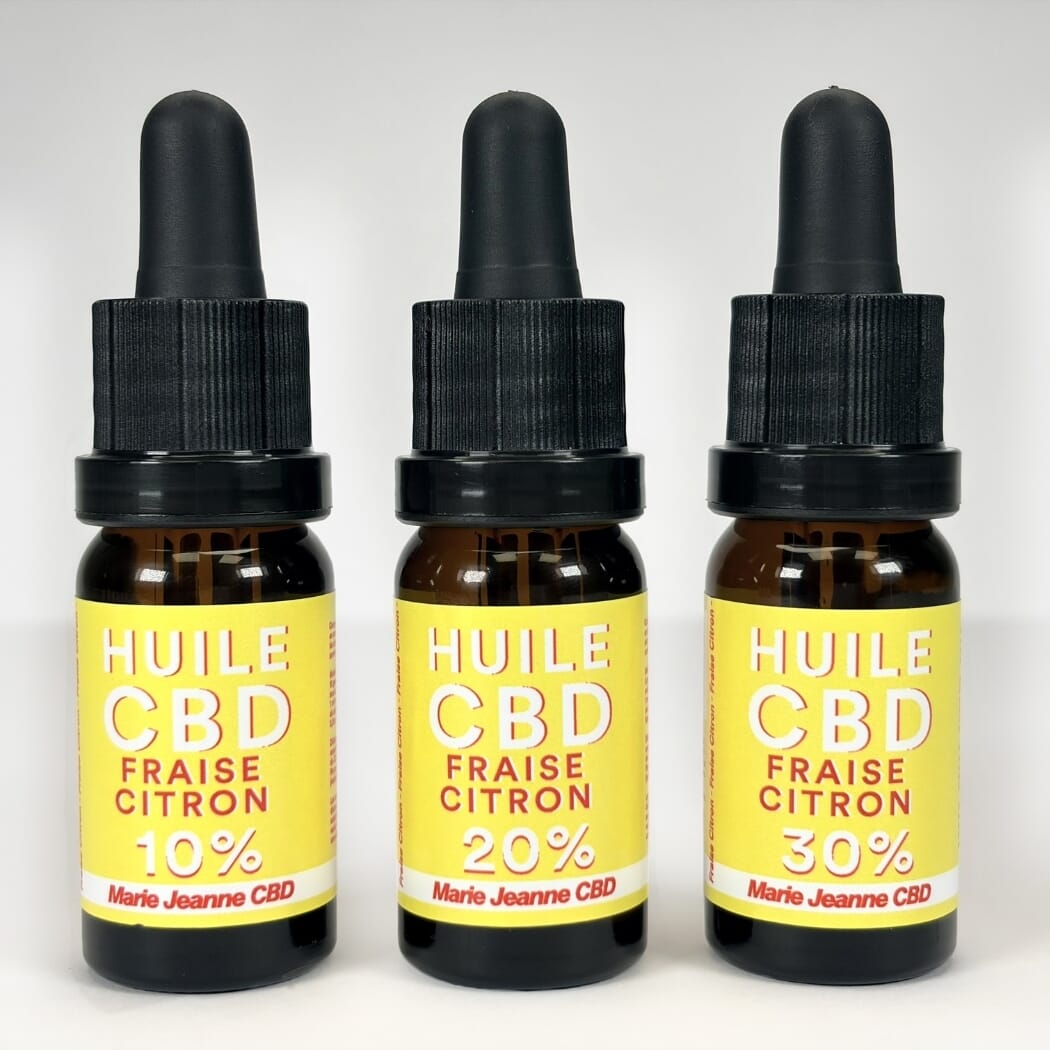 Strawberry-Lemon CBD oil | Marie Jeanne CBD